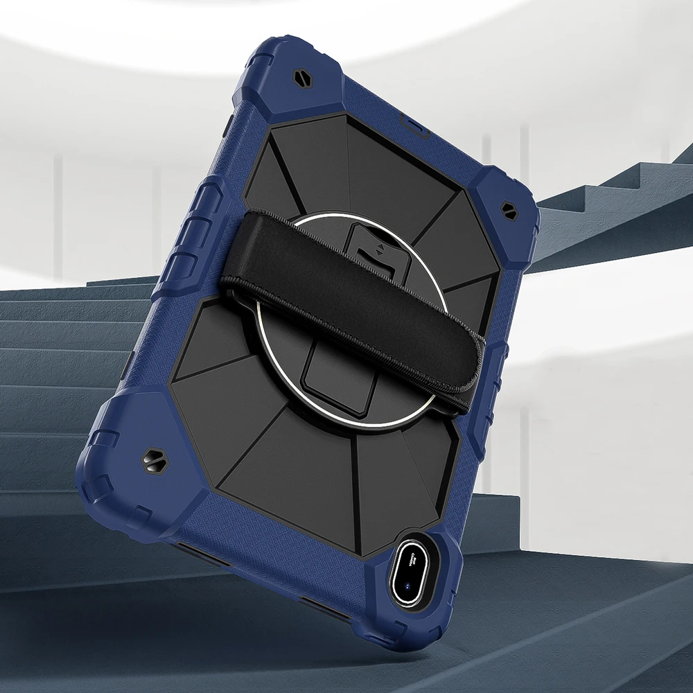 11.0 ''أطفال حالات لهواوي ماتي الوسادة MatePad SE 11 SE11 اللوحي AGS6-W00 غطاء الدورية حزام اليد سيليكون PC حامل قذيفة