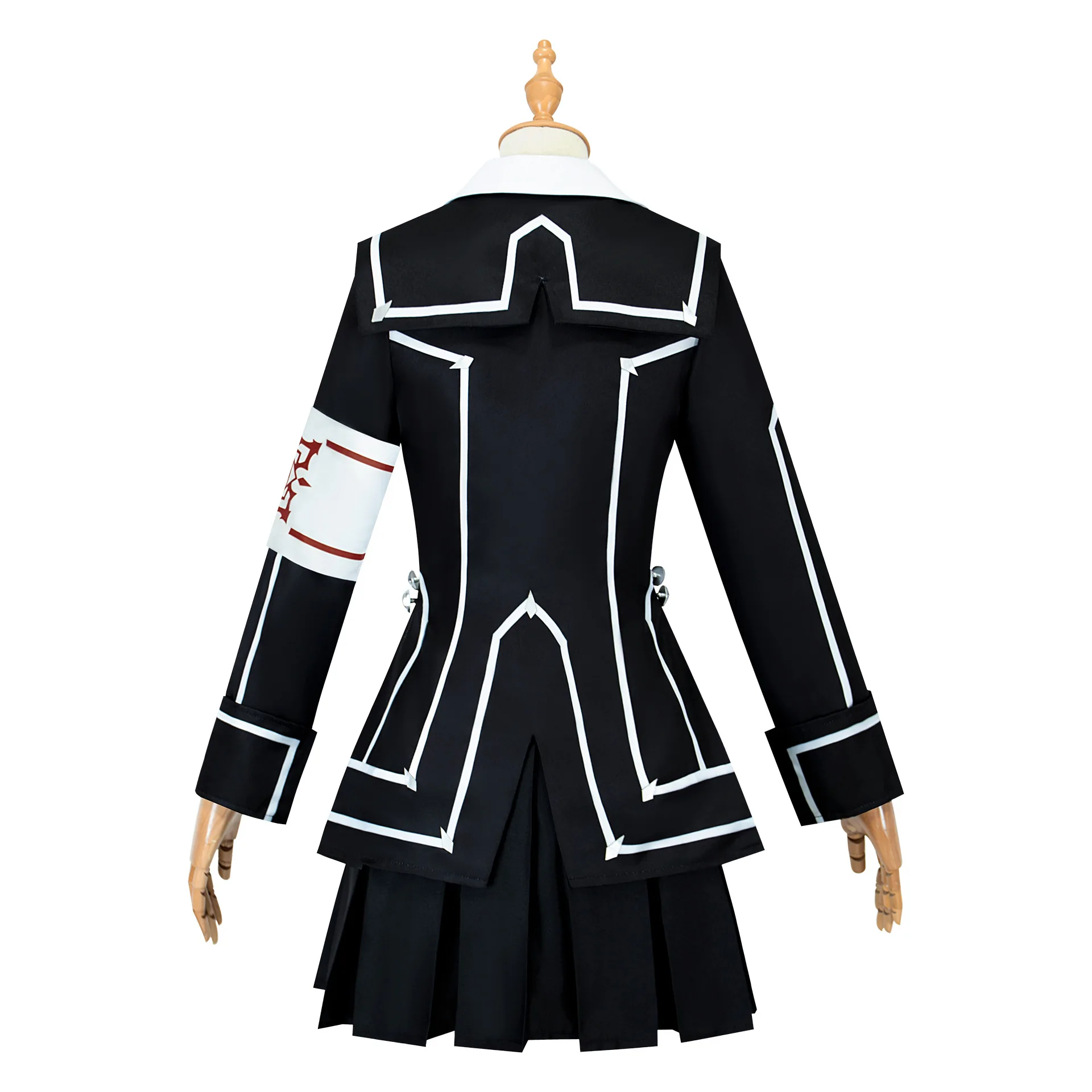 Anime Vampire Knight Kuran Yuki Cosplay Traje, vestido preto JK, uniforme escolar, terno de saia, festa de Halloween para mulheres adultas, roupa