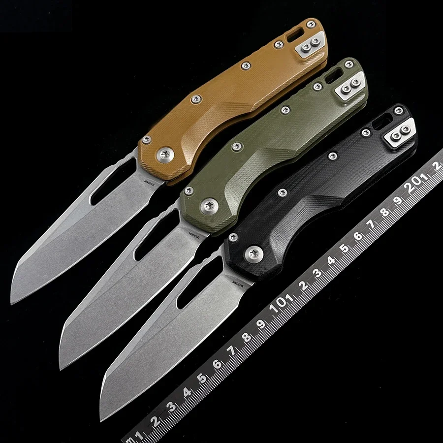 

MTCRO MSI Manual G10 Handle M390MK Blade Tactical Folding Knife Outdoor camping hunting pocket EDC tool knife