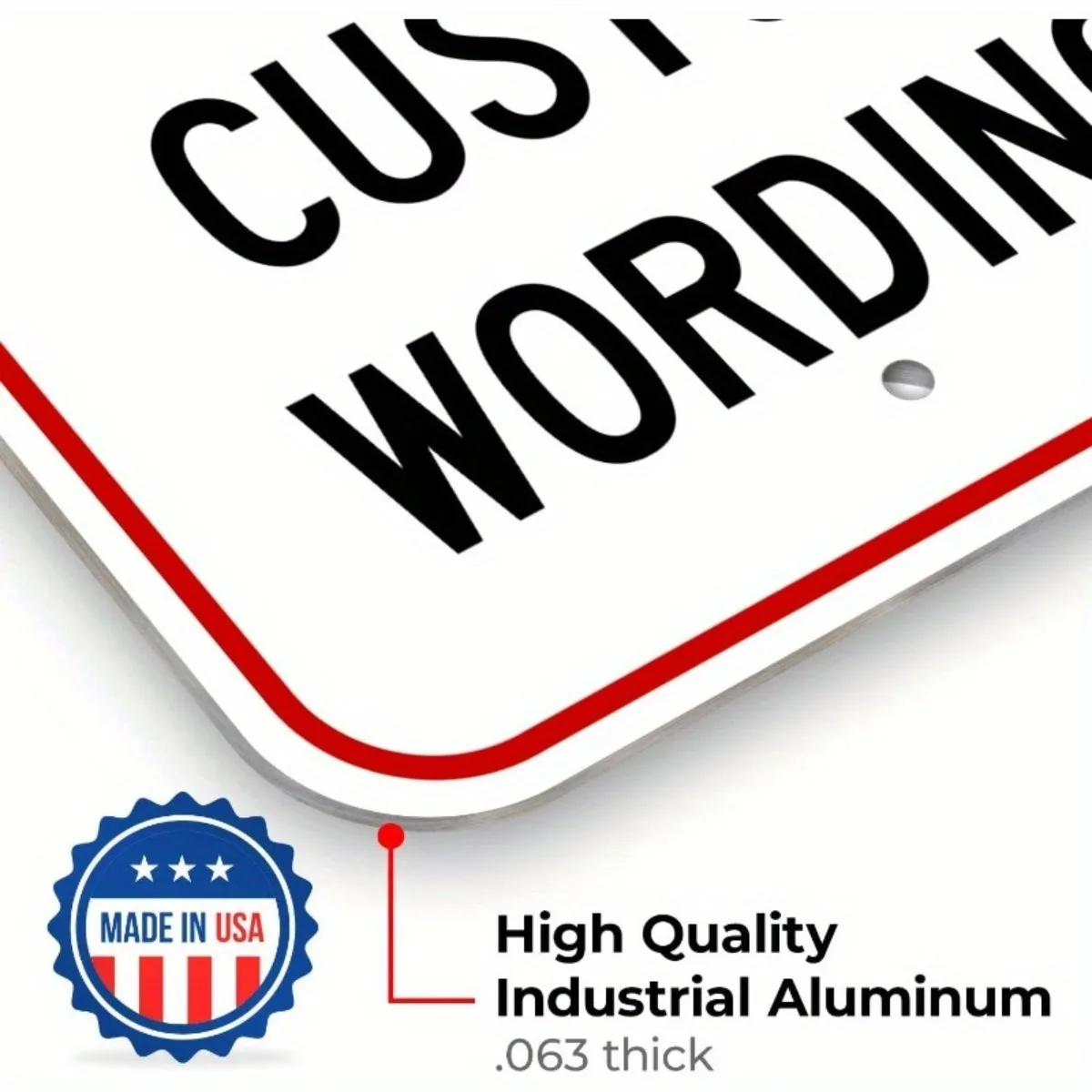Sigo Signs Custom Reserved Parking Sign (12x18