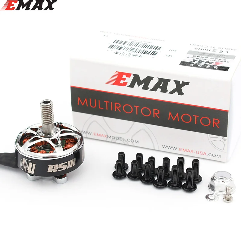 Emax RS III Series 2207 2306 1800KV 2100KV 2500KV 3-6S Brushless Motor For 5 Inch RC Drone FPV Freestyle Quadcopter Drone