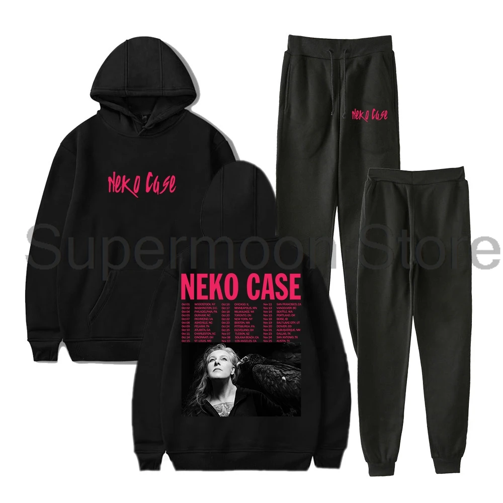 

Neko Case Fall Tour 2025 Hoodies Jogger Pants Two Piece Set Sweatshirts+Sweatpants Men Women Trendy Outfit Sets