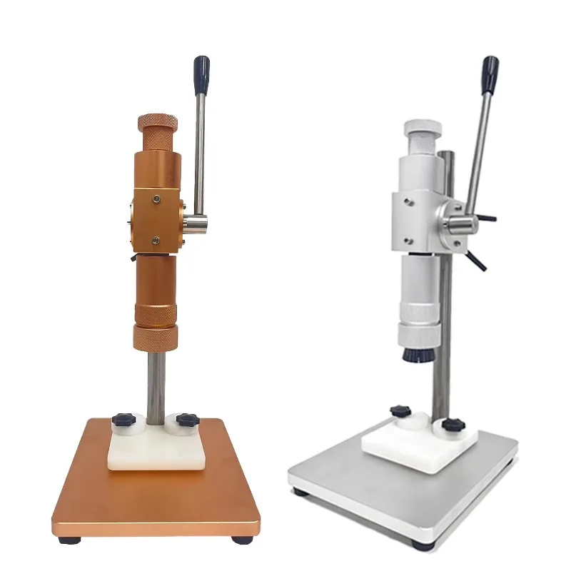 Small Desktop Hand Press Sealing Machine, Bottle Capper for Perfume Oral Liquid Aluminum Plastic Nozzle Cover