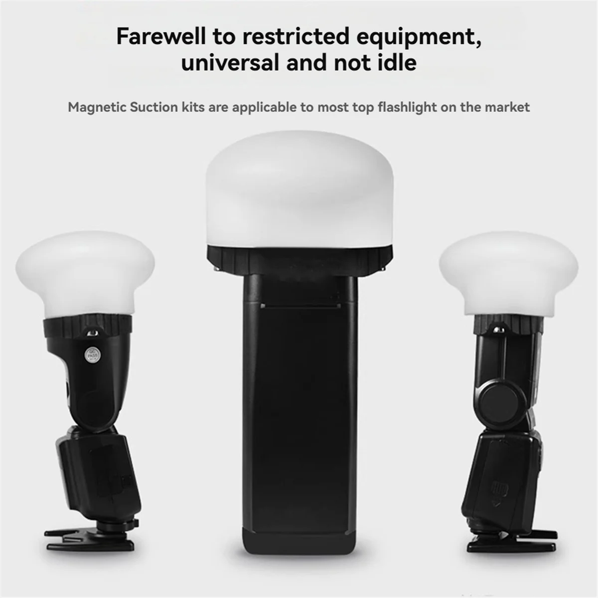 Hot sale Silicone Sphere Flash Diffuser for Enhances Photography Lighting Rubber Material Easy to Use