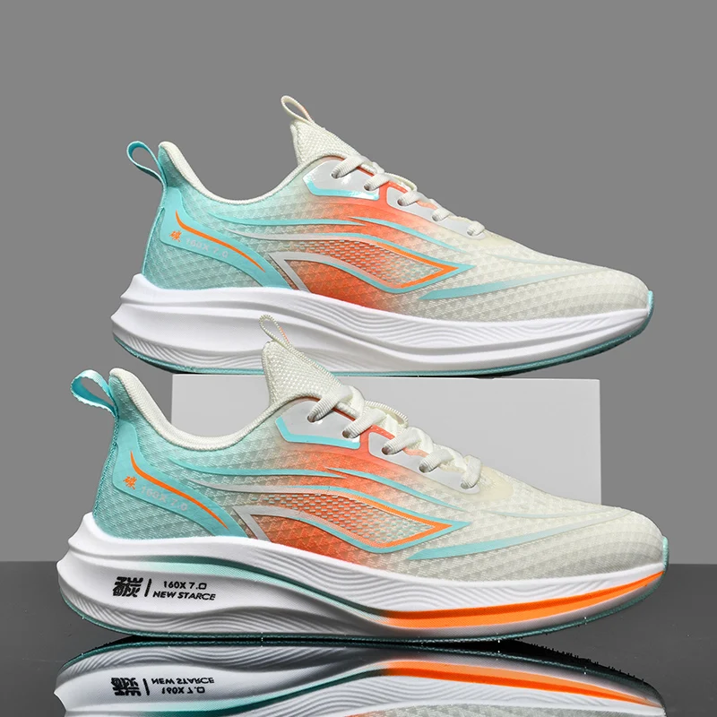 

Men's new sports shoes four season casual comfortable fashion anti slip wear-resistant light breathable running leisure sneakers