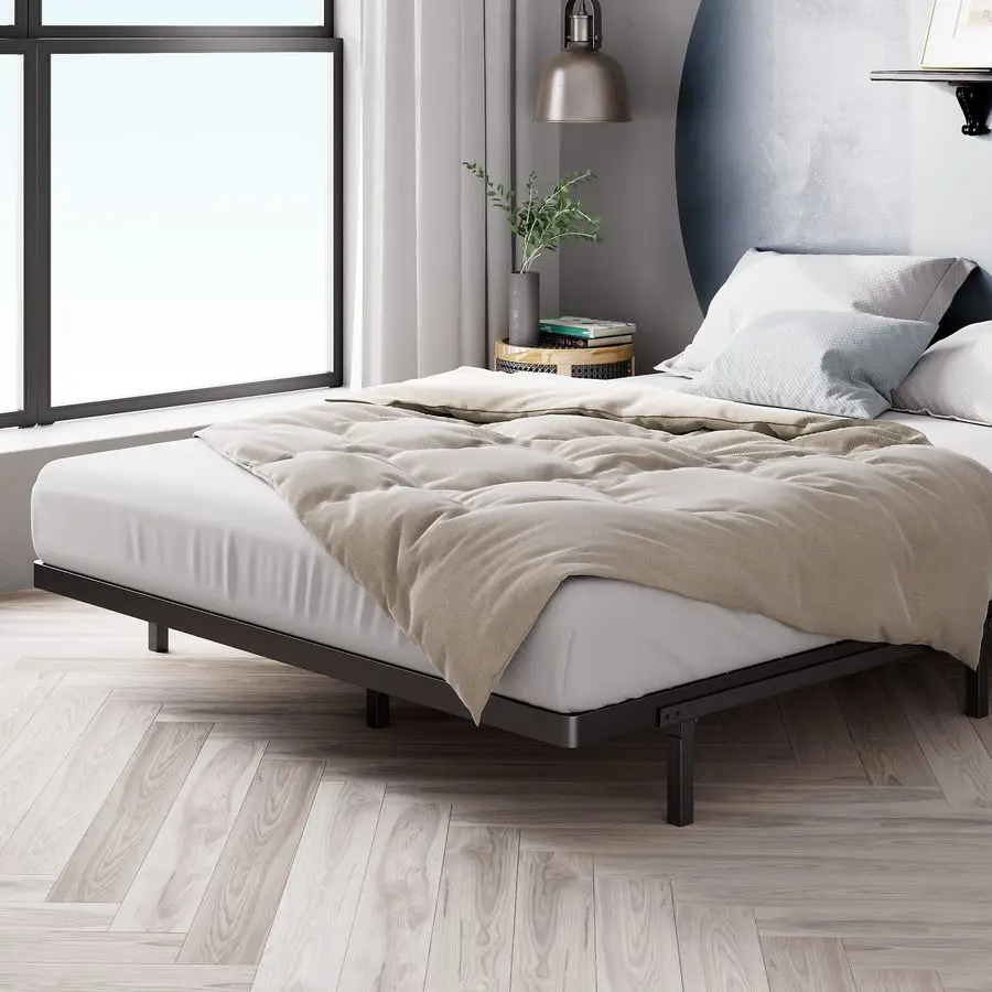 لوحة بطابقين بقفل سريع من كوين، استبدال شريحة السرير ذات القفل الربيعي، إطار معدني مع شرائح فولاذية، سهلة التجميع #5