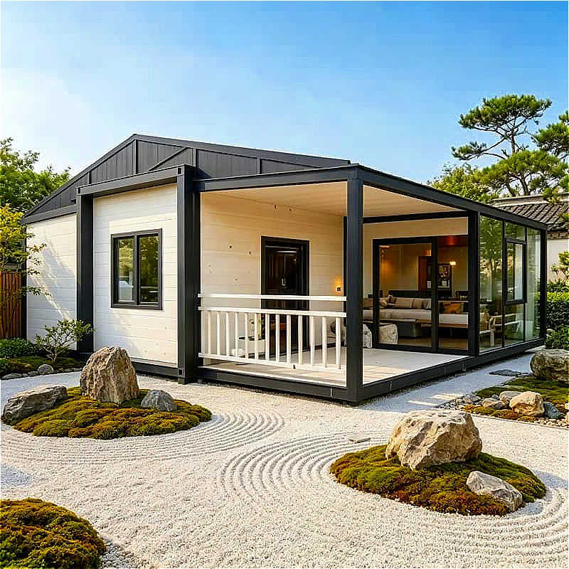 Prefab Foldable Expandable Container House 20ft 40ft for Hotel Villa Mobile Home Fast Assembly with Steel Structure customized