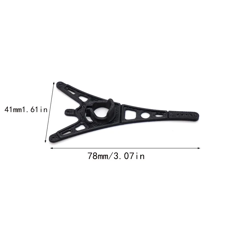 

Новый комплект рамы для квадрокоптера: микро-крыша для дрона, подходит для камеры Air65/75, сверхлегкий треугольный защитный кожух