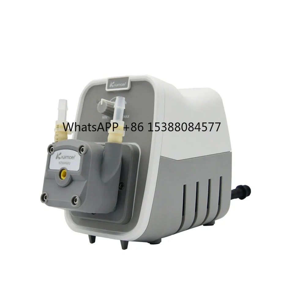 

KCP600 24v High Flow Peristaltic Dosing Pump 250-600ml/min Adjustable Volume Control Phenol Portable Peristaltic Pump