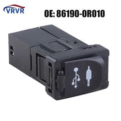 USB AUX Port Adapter Jack 86190-0R010 861900R010 For Toyota Camry Corolla Rav4 Yaris Avalon