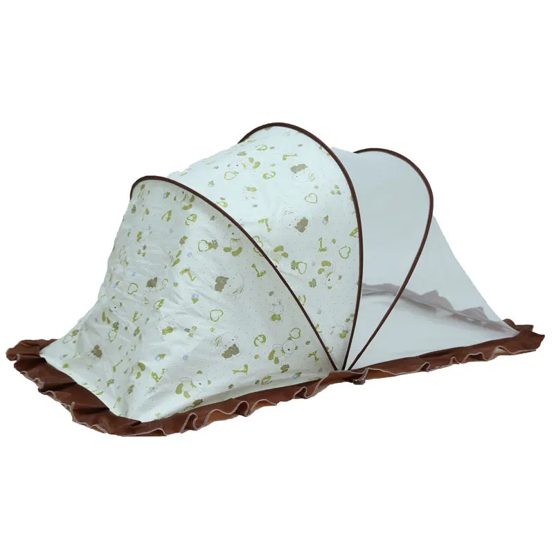 

Children's folding mosquito net, newborn mosquito net cover, sunshade crib bb, child without bottom, free installation