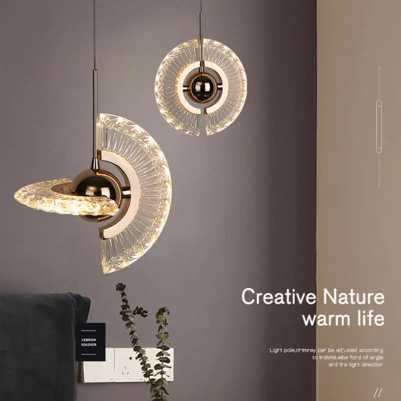 

Nordic LED Pendant Lights Hanging Lamp Indoor Decoration Lights For Bedside Living Dining Room Kitchen Pendente Balcony light