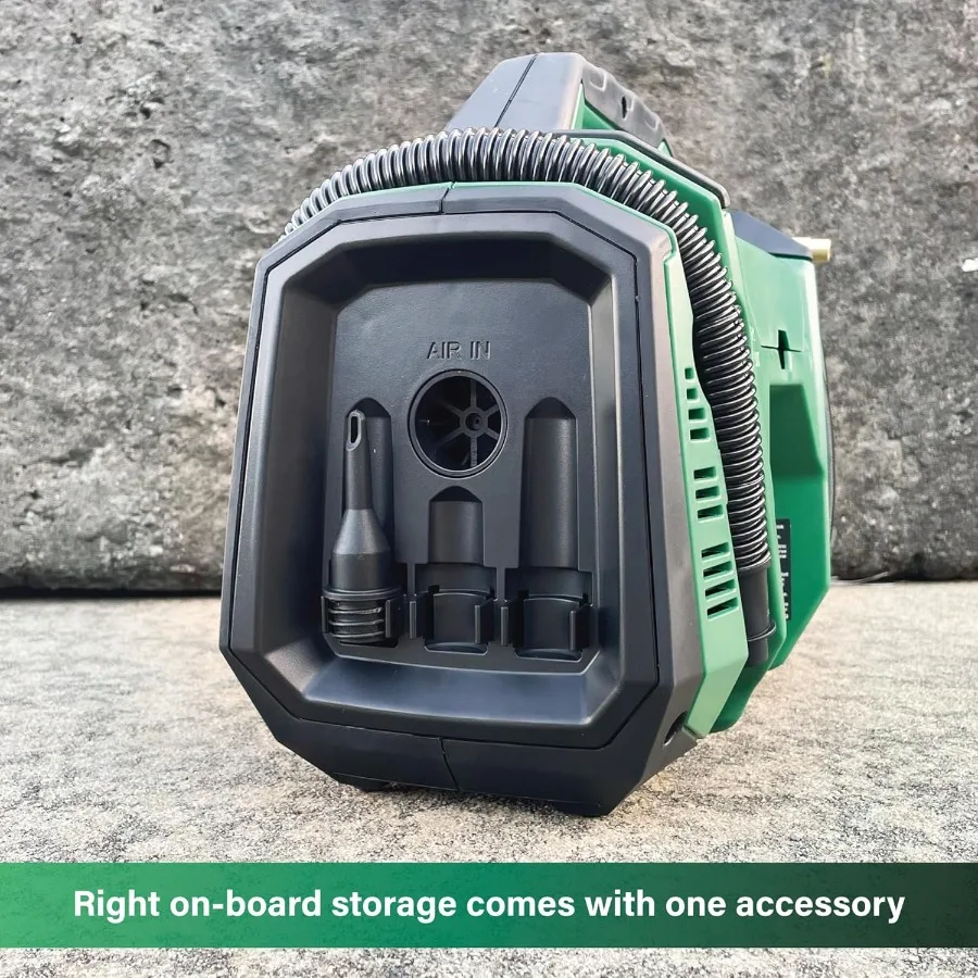 منفاخ هواء محمول متعدد فولت لاسلكي مزدوج الوظائف 18 فولت مع ضغط عالي وأوضاع حجم عالية للسيارات #4