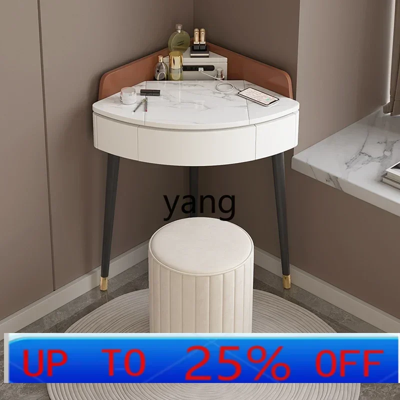 

LHH каменная плита угловой комод треугольный столик для хранения макияжа небольшой угловой столик для макияжа для спальни