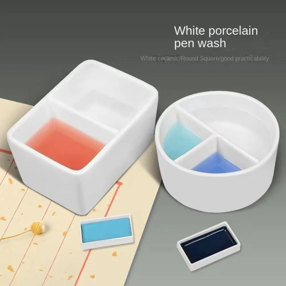 أداة الرسم لوحة غسيل السيراميك لوحة الحبر لوحة الألوان المائية السيراميك غسالة الخط الأبيض الكبير الألوان المائية #3