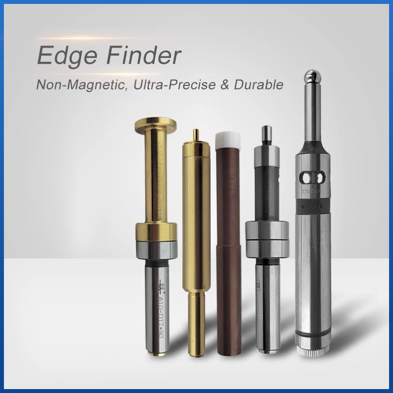 CNC Edge Finder: Mechanical Manual Tool for Measurement, Cutting/Drilling. Precise Coordinate Origin Test, 4mm & 10mm Diameter