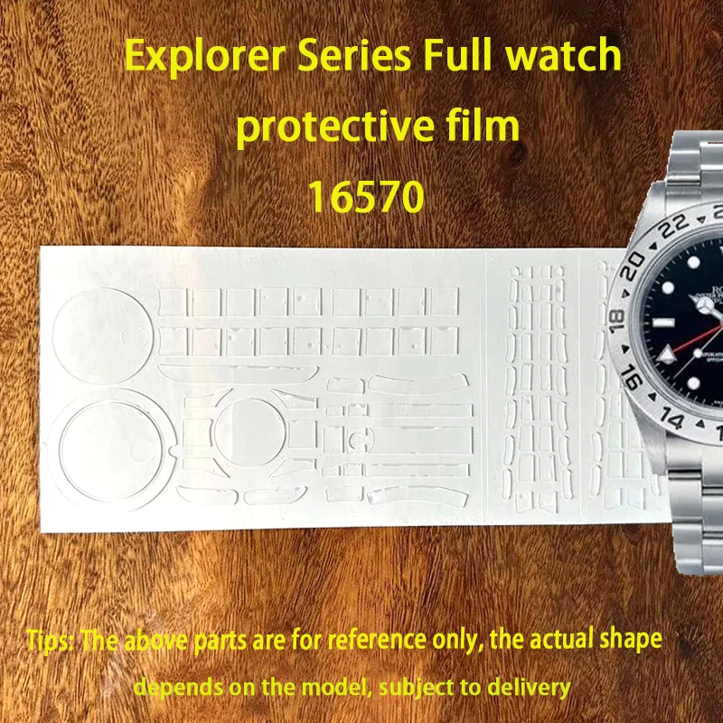 

Suitable for Rolex Explorer series 16570 watch film 40 dial bezel buckle watch chain protection film