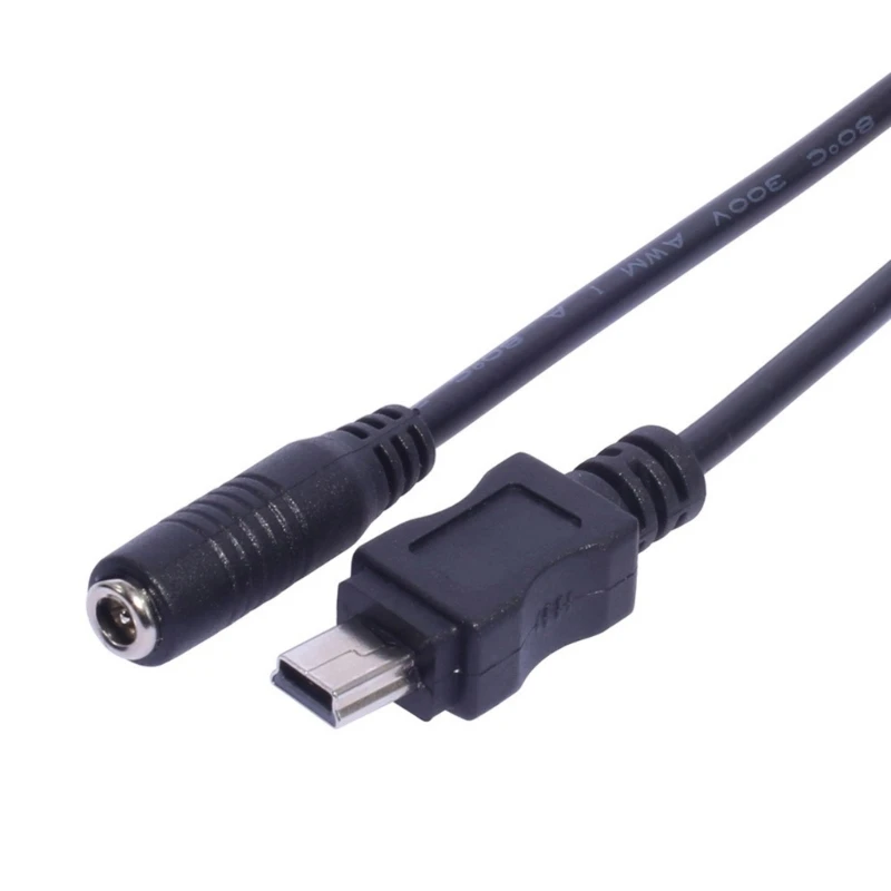 Mini-USB-Ladekabel, 3,5 35 mm Buchse auf Mini-USB-Stecker, Konverter-Anschlusskabel, 22 AWG, 20 Länge