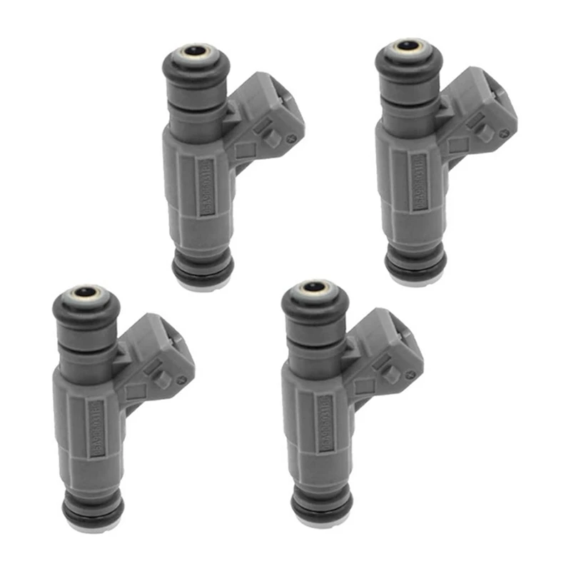 Gray Fuel Injector Fuel Injector Nozzle 1 Set Of 4 0280156063 06A906031BC FJ896 For  A3 TT Quattro 1.8L L4 2003-2006 3.2L