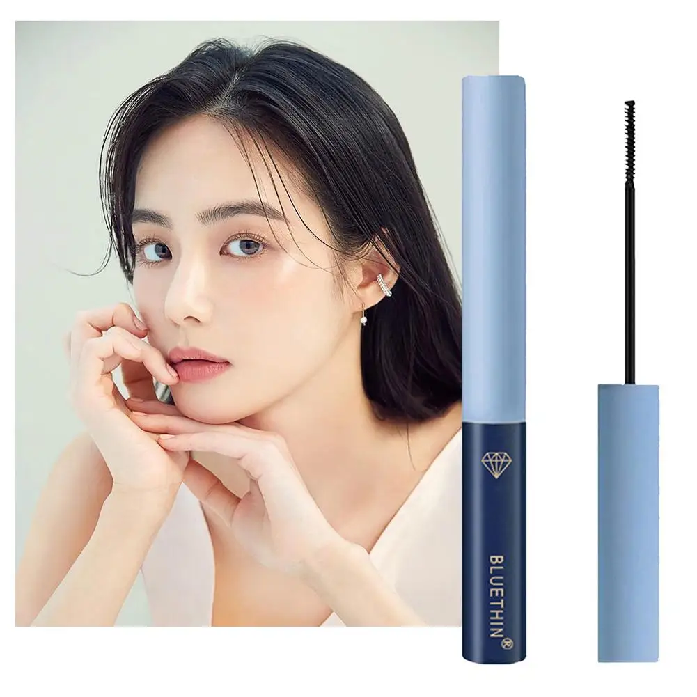 Schwarze Wimpern tusche verlängert Wimpern extra Volumen langlebiges natürliches Make-up koreanische Wimpern wasserdichte Kosmetik h3p4