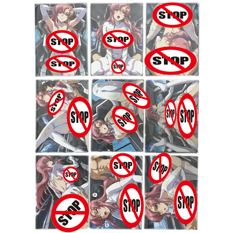 

9 шт./компл., самодельные сексуальные телесные аниме-карты, мобильный костюм Gundam SEED Lacus Clyne для взрослых 18+, анимация, хобби, игра, подарочная коллекционная карта