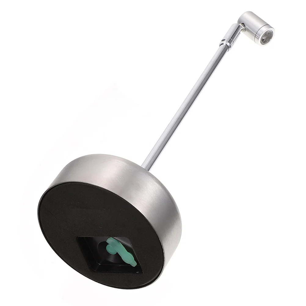 

1600mAh Rechargeable LED Desk Lamp Red Light Metal High Pole Spotlight Warm Tone Cordless Table Lamps Operated Small