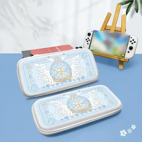 Anime Card captor Sakura Switch Protective Box Dock Cover Carrying Case Blue Box For Switch Oled/Lite Ns Game Accessorie Gifts