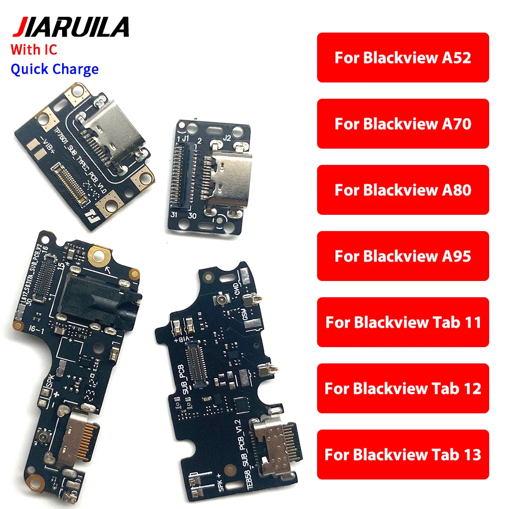 10 unidades, cable flexible para puerto de carga para Blackview A52 A70 A80 A95 Mega 1 Oscal C80 Tab 11 Oukitel C35, conector de carga USB