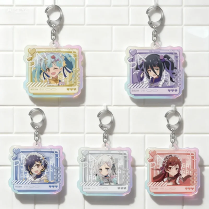 

Anime ZOMBIE LAND SAGA bag decorations clothing collection beautiful Acrylic key chains Animation Peripheral Fans gift