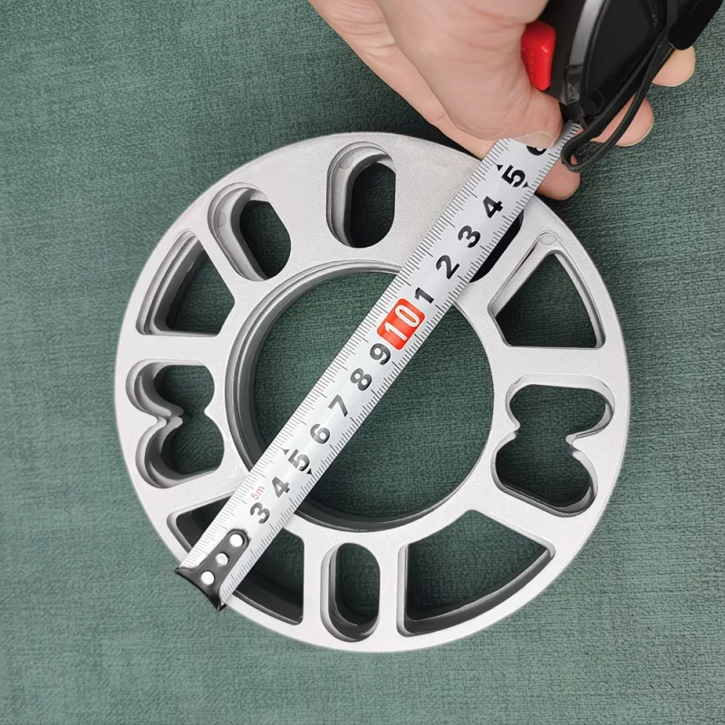 1PC Car Wheel Spacers 5mm Metal Car Wheel Spacer Adaptor Shims Plate Car Accessories 4/5 Screw Wheel Washer Adapter