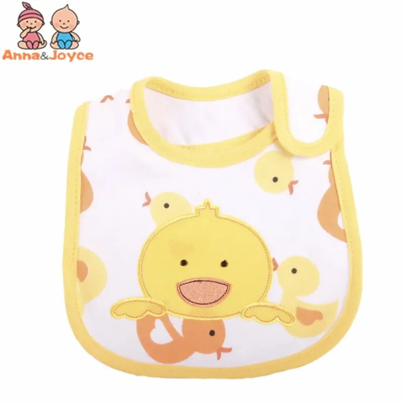 15pc/Lot Baby Saliva Towel Cotton Thick Dark Buckle Bibs Newborn Supplies Waterproof