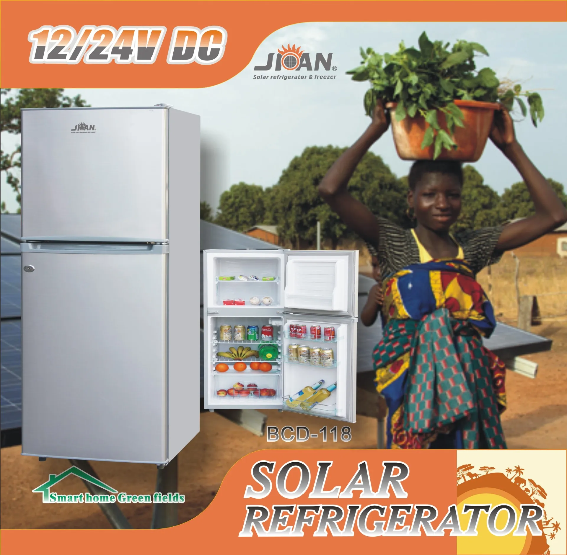 

For 128L solar DC refrigerator 12V/24 car refrigerator, RV refrigerator