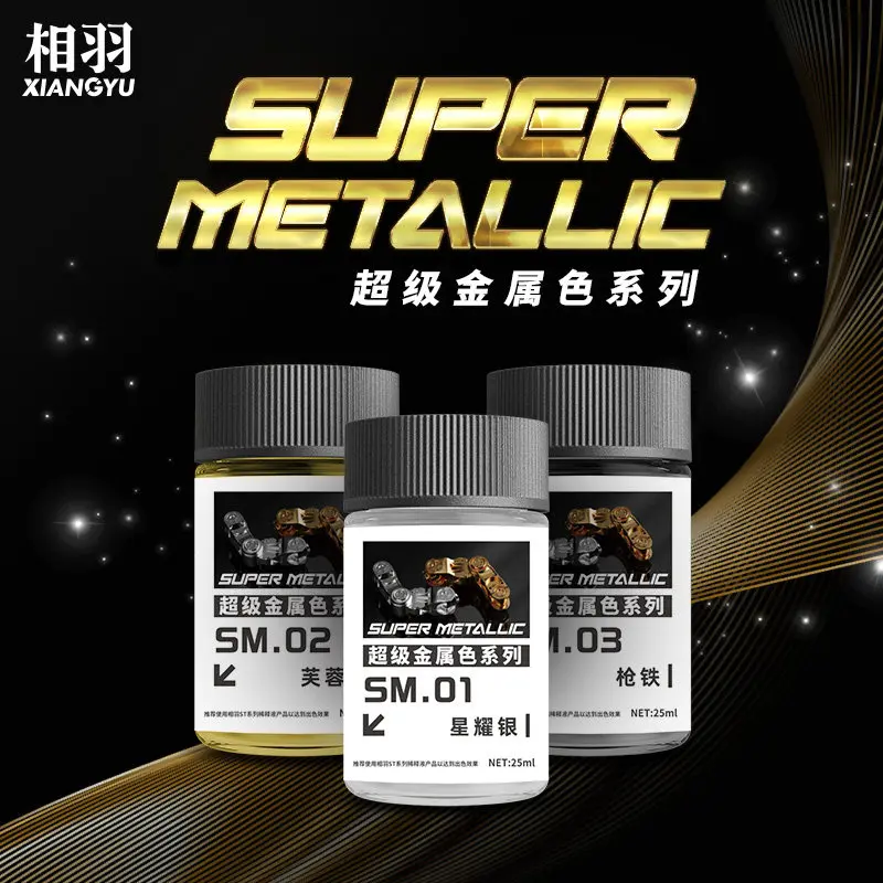 Paint Metallic Nitrooil-based SM01-18 Handheld Military Model Coloring Spraying Super