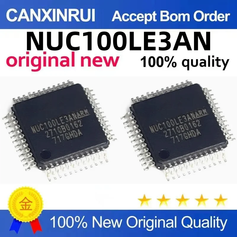 

New original NUC100LE3AN LQFP48 package chip IC