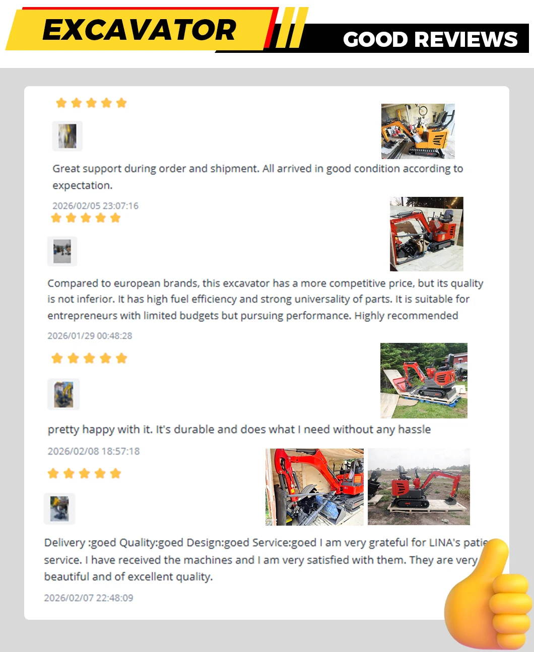 Günstiger Preis 1,6 Tonnen Mini-Bagger Multifunktionaler Hydraulischer Mini-Raupenbagger Schnelle Lieferung Garten-Kompaktbagger Maßgefertigt – Detail 13