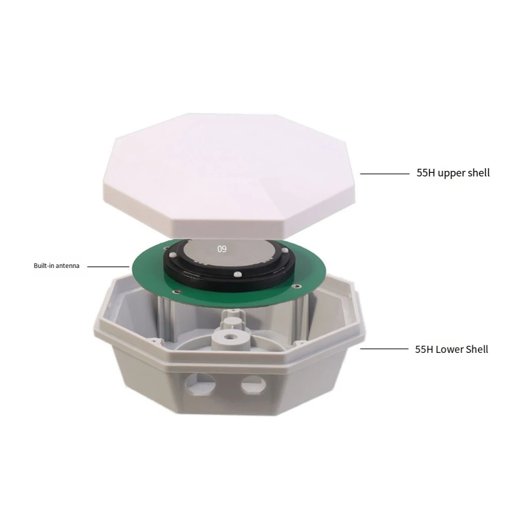 

STA55H Surveying Mapping Antenna Housing Builtin Fullband Antenna with IP67 Waterproof for Beidou GPS GLONASS Use