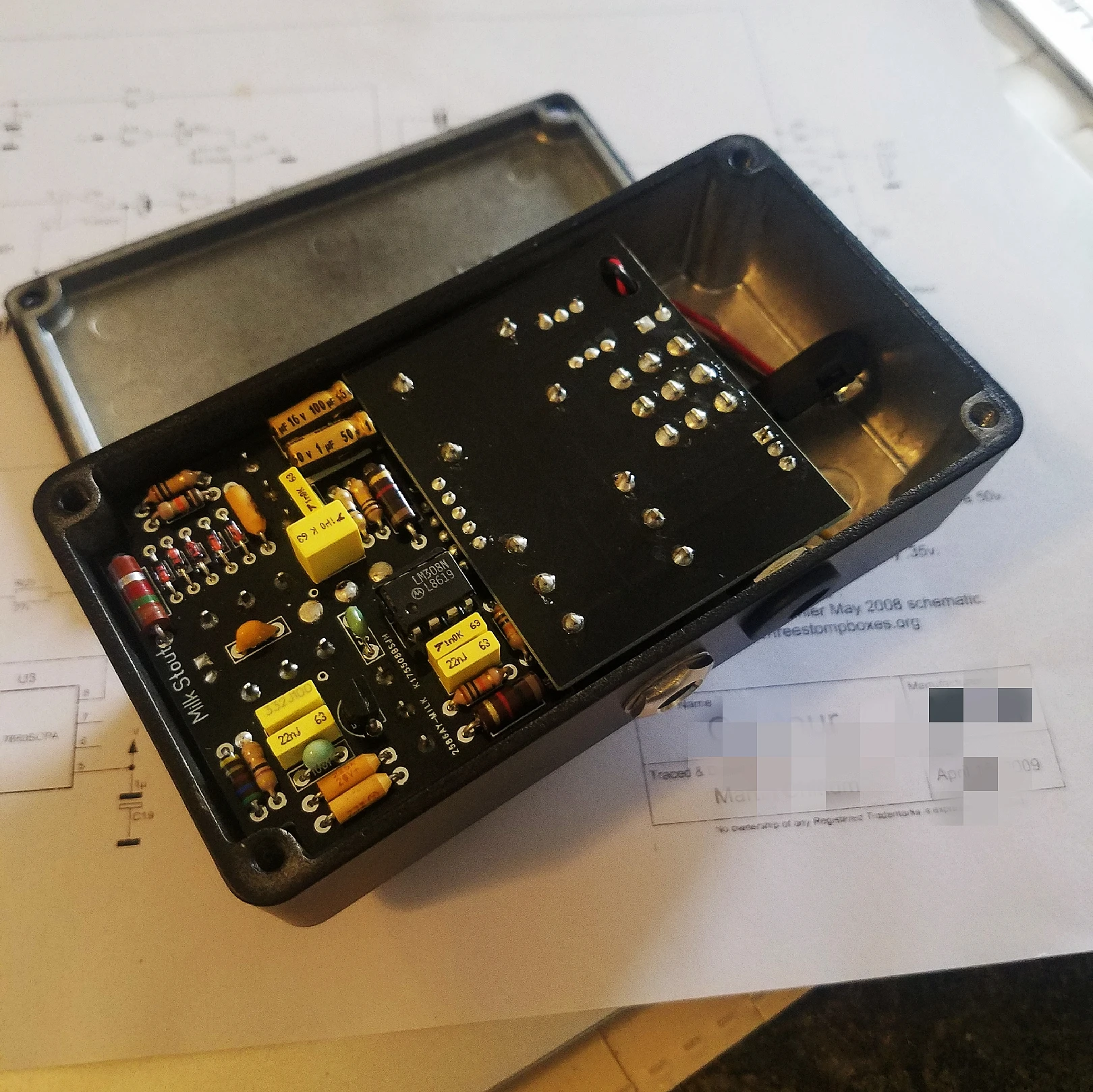 

68pedals MILK STOUT RAT Дисторжение с эффектом одиночного блока