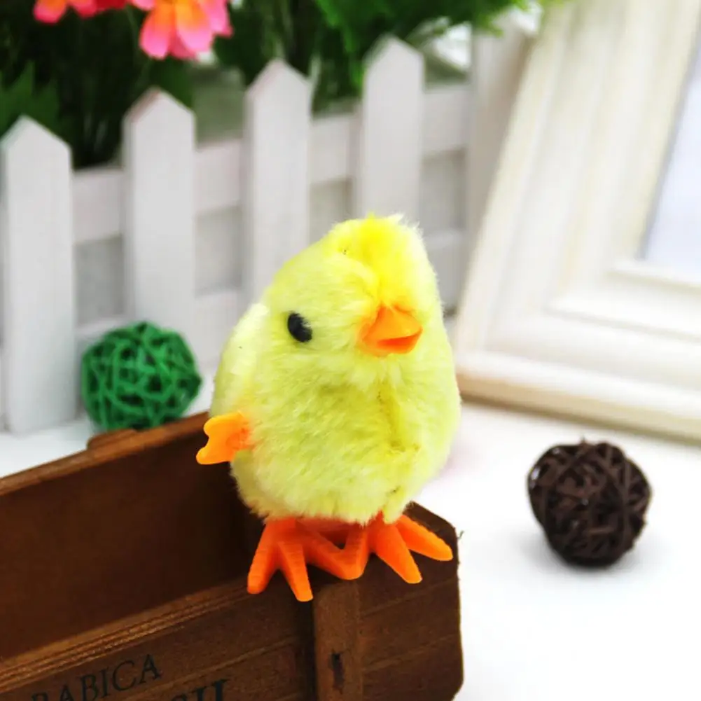 Chick Clockwork Toy Cute Animal Doll Battery Free Interactive Toys Novelty Wind-Up Toy Boys Girls Kindergarten Toy Christmas Gif