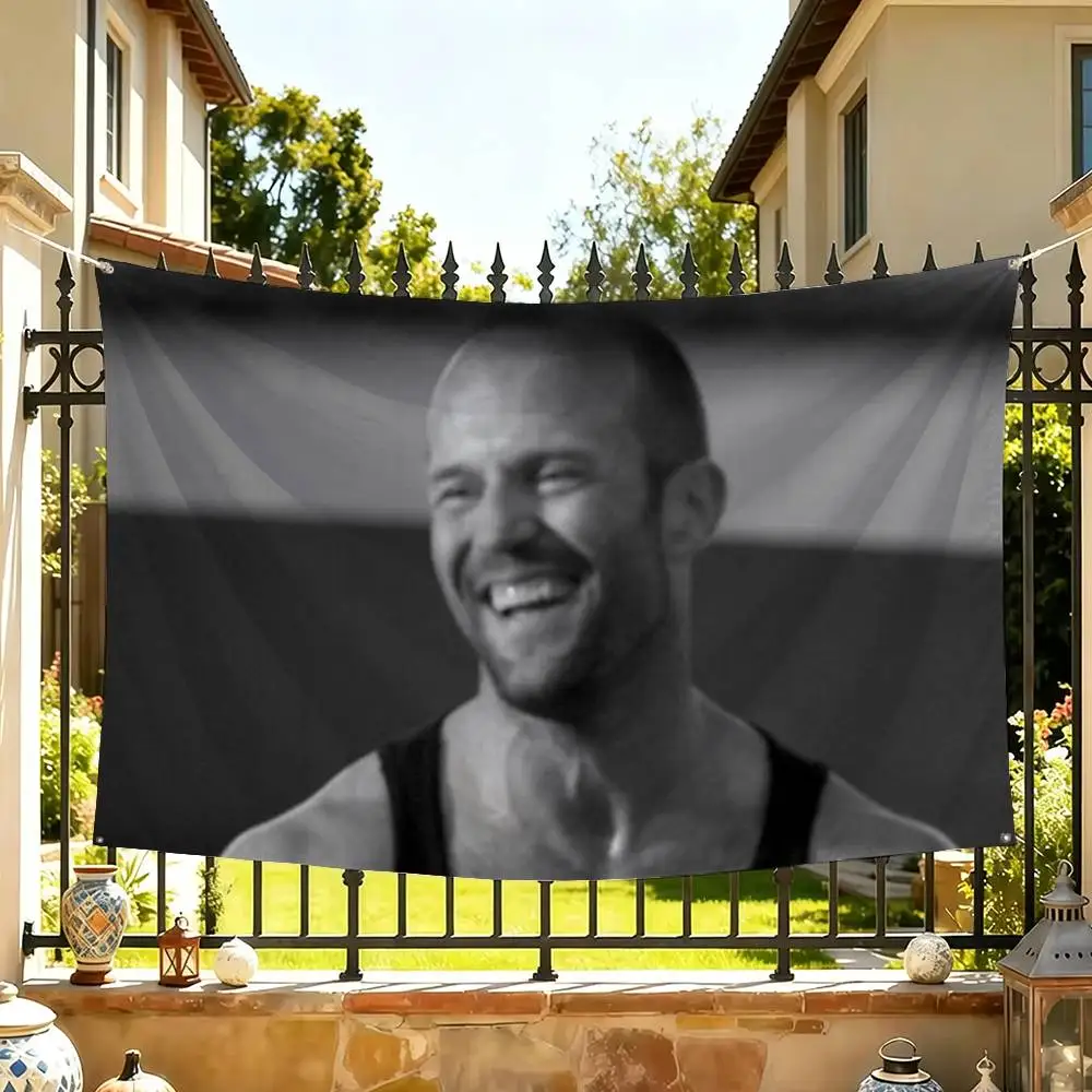 Jason Statham Flag Suitable For Party Club Outdoor Interior Wall Decoration Banner Fans Gift