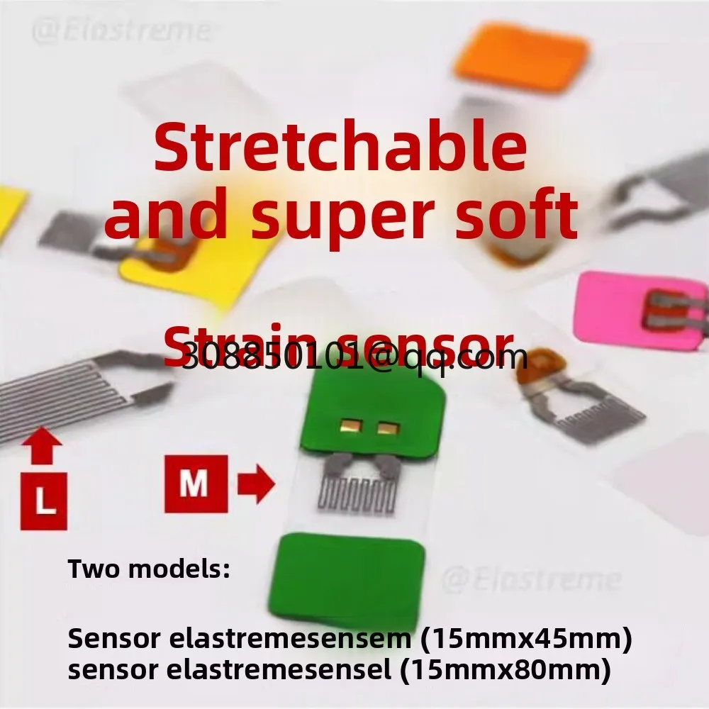 Stretchable strain sensor soft robot/wearable/electronic skin