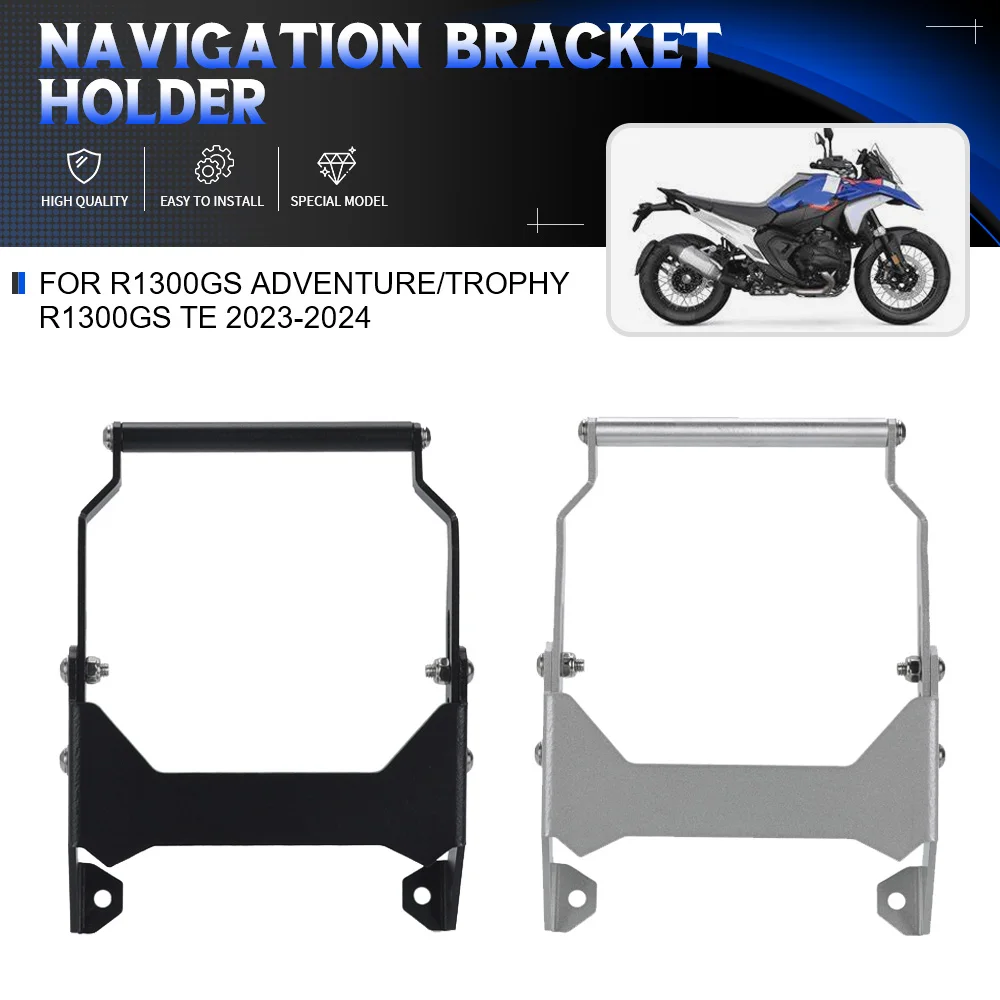 

For BMW R1300GS Adventure/Trophy R1300 GS TE 2023-2024 2025 Motorcycle Accessories Cellphone Phone GPS Navigation Mount Bracket