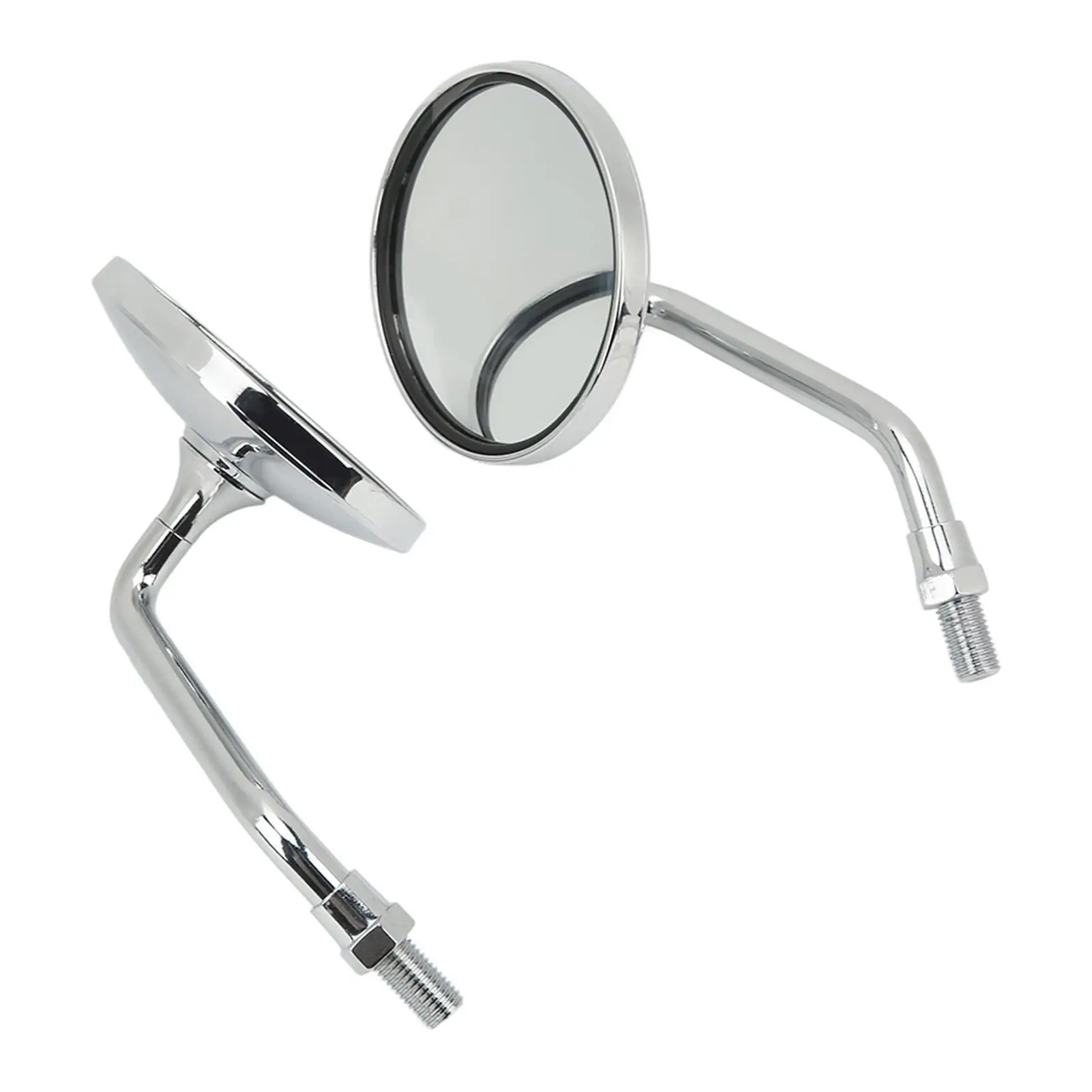 Motorcycle Rear View Mirror Beautiful Appearance Soft Handle Universal Motorcycle Mirrors Wide Vision for motorbike