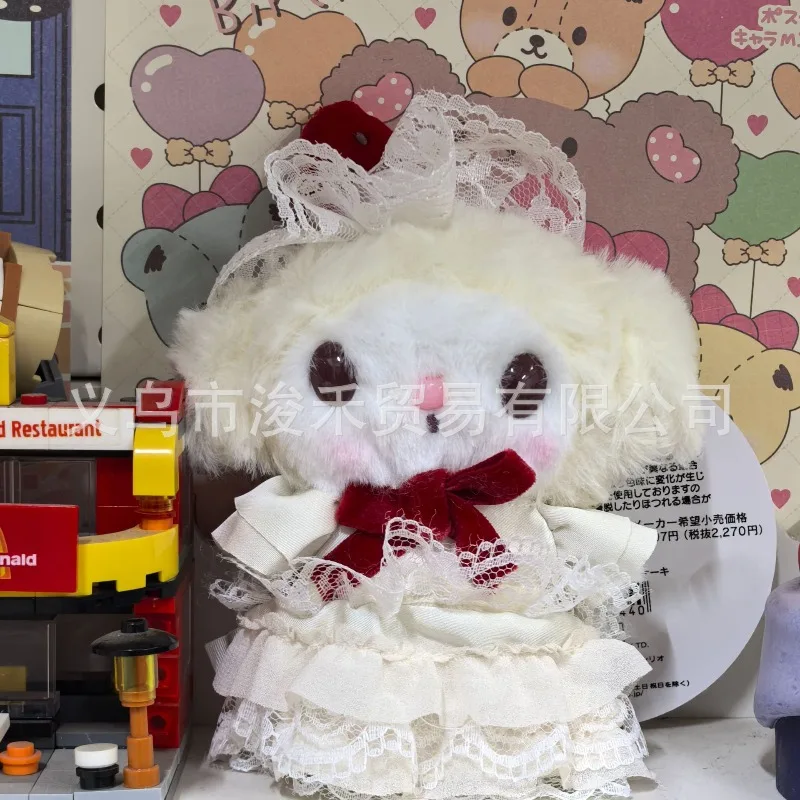 سانريو كارتون مرحبا كيتي الفراولة كعكة سلسلة أفخم المفاتيح قلادة Kawaii اليومية على ظهره الإكسسوارات #5