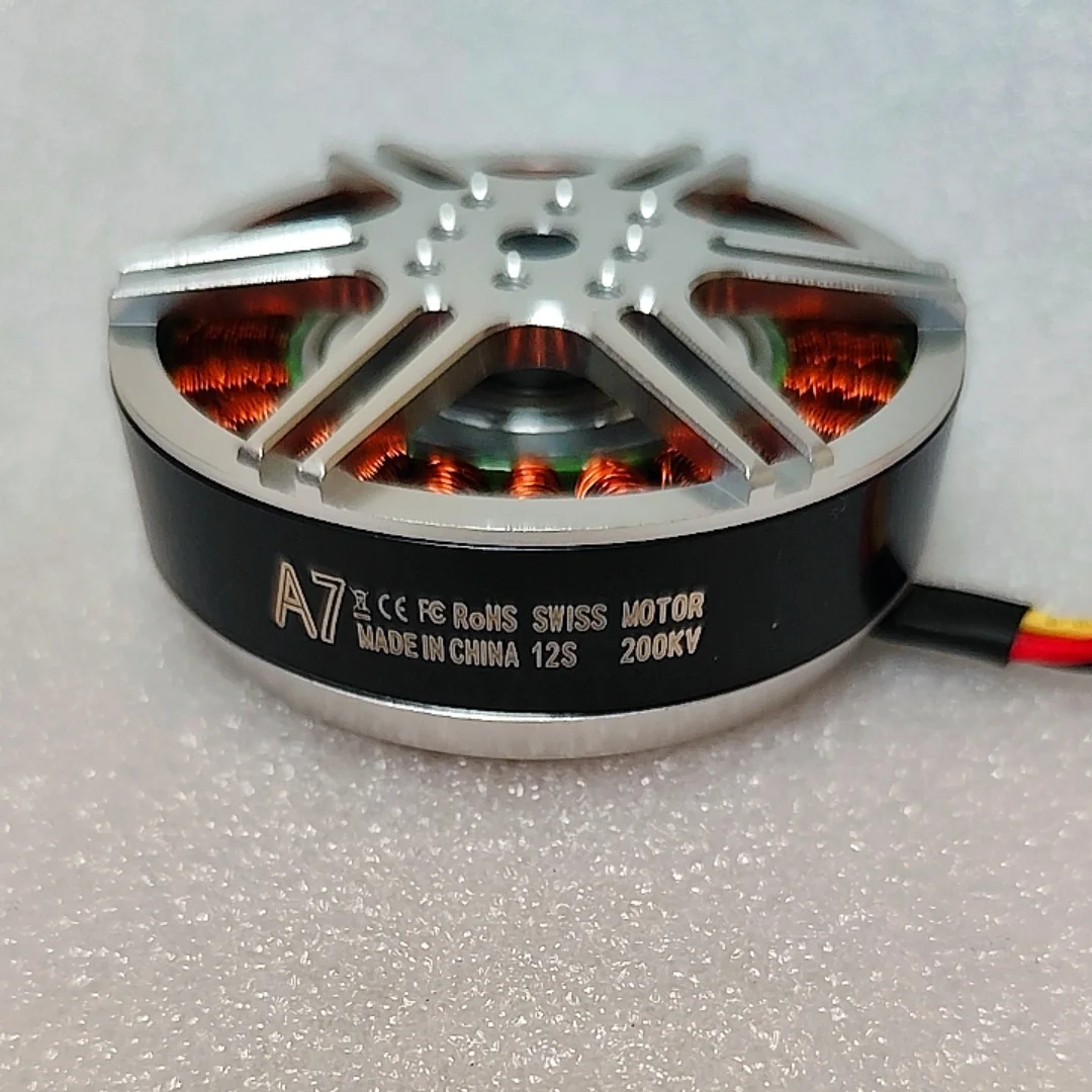 6210A Brushless Motor 200KV High Torque for Eagle Power Aircraft Outer Rotor Engine Suitable for Drone Plant Protection UAV