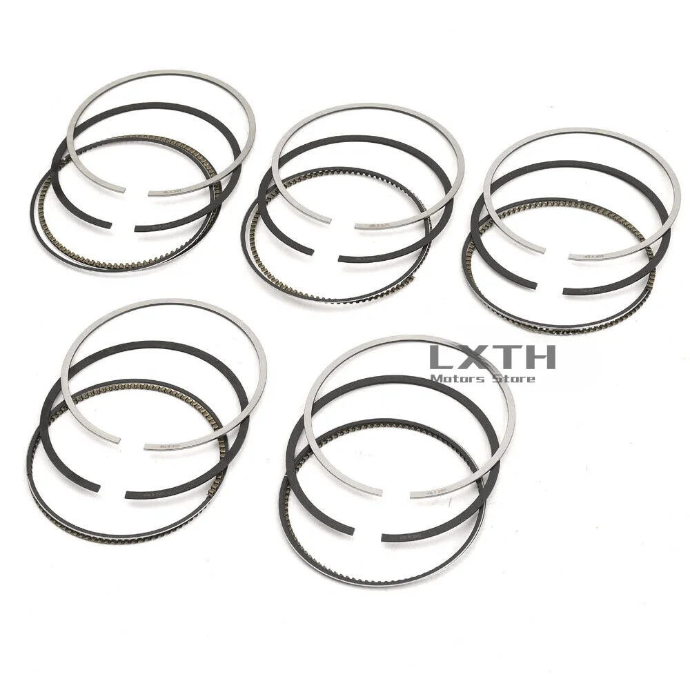 5x Piston Ring Set STD Φ81mm A3​1401699 For Volvo S60 S80 V40 XC60 2.0 L5 B5204T8 B5204T9