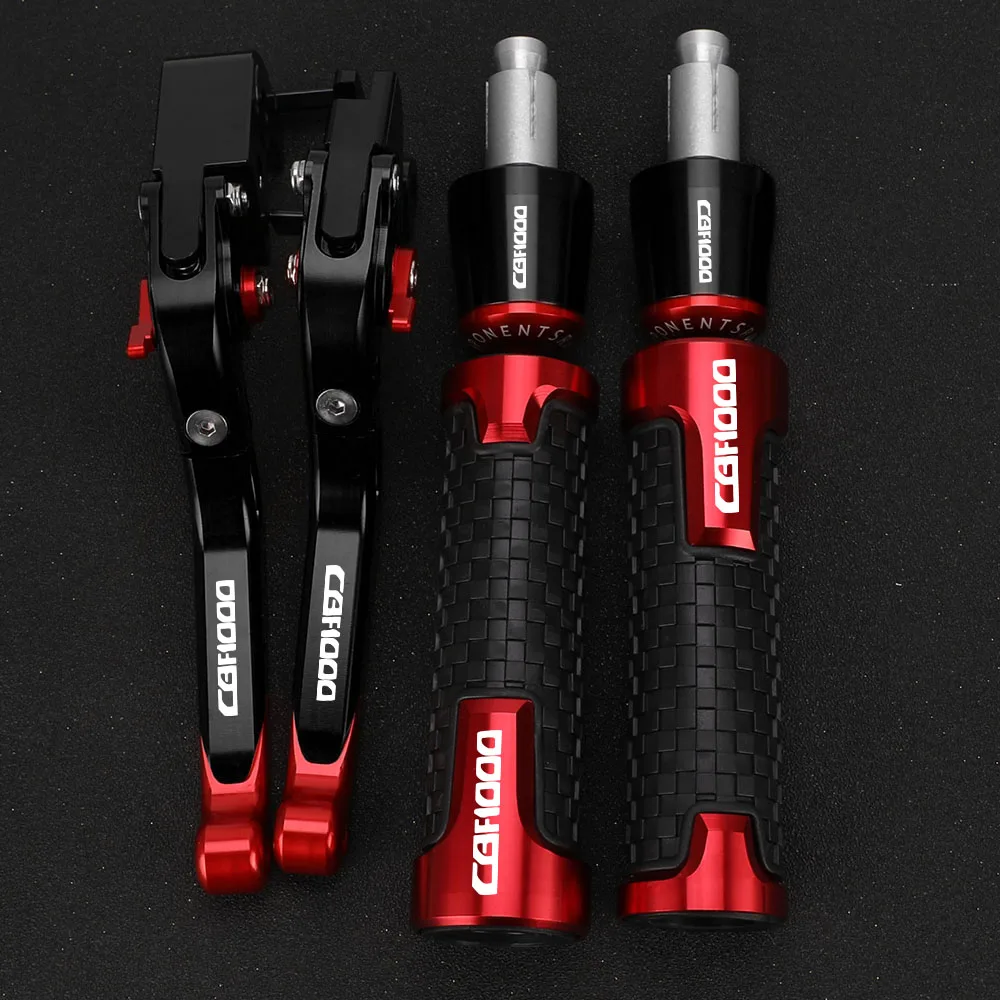 For Honda CBF1000 CBF 1000 CBF1000A 2010 2011 2012 2013 Motorcycle Adjustable Brake Clutch Levers Handlebar grips ends Plug