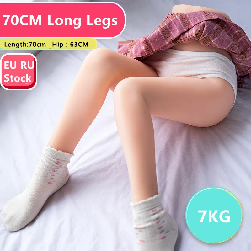 Real Sex Doll for Men 18+ Male Masturbation Sexy Toys 70CM Leg Model Realistic Woman Vaginal Anus Sex Torso Adult Silicone Dolls