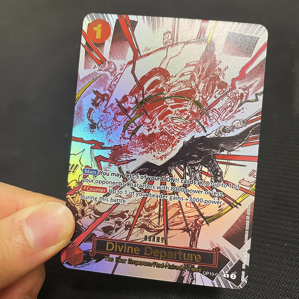 one piece royal blood rare cards TCG: (OP-10) Cardify Hobby One Piece Divine Departure Royal