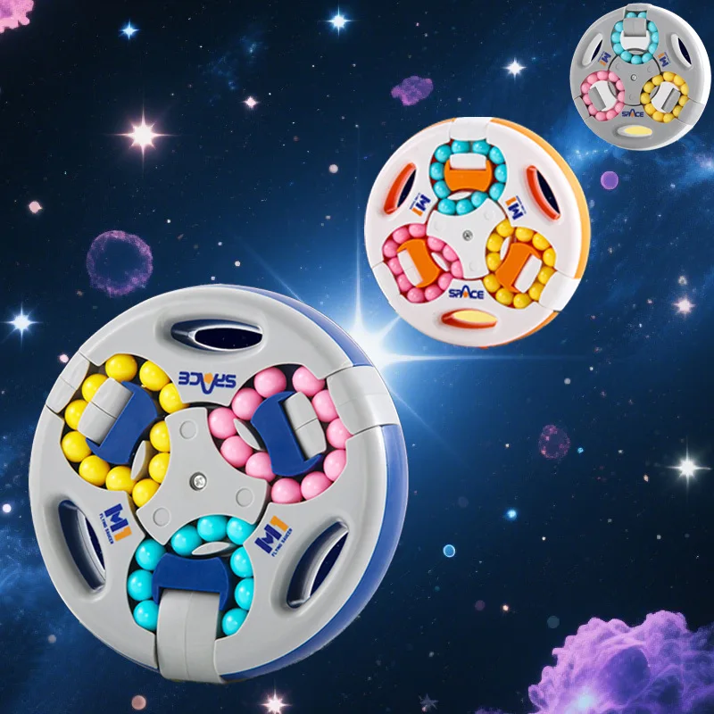 マジックビーン インテリジェンス ジャイロ 指先回転おもちゃ - ストレス解消 楽しいプロフェッショナルなスムーズな指先パズルゲーム 子供向け