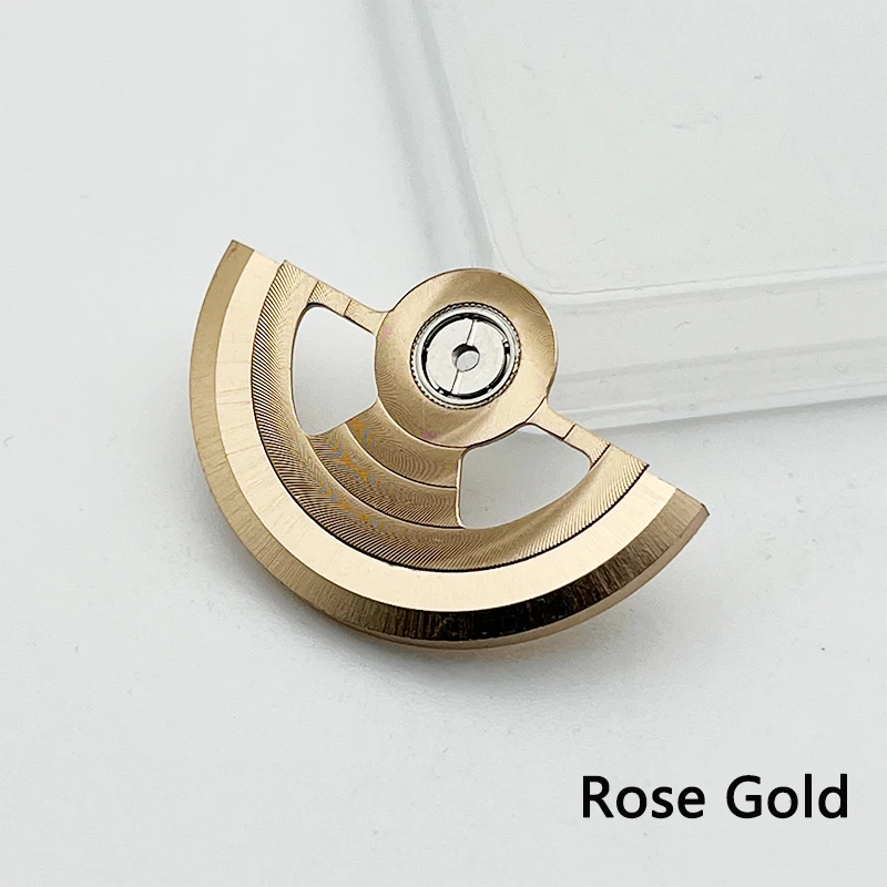 Rose Gold and Blue NH36 Movement Rotor Fit NH36 NH38 NH39 4R35 4R36 6R35 6R36 7S26 7S36 Movement Automatic Hammer Rotor